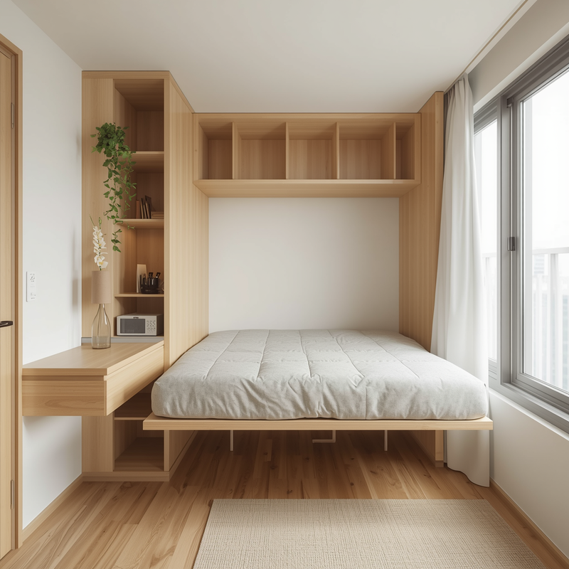 Optimized Korean-style micro-apartment