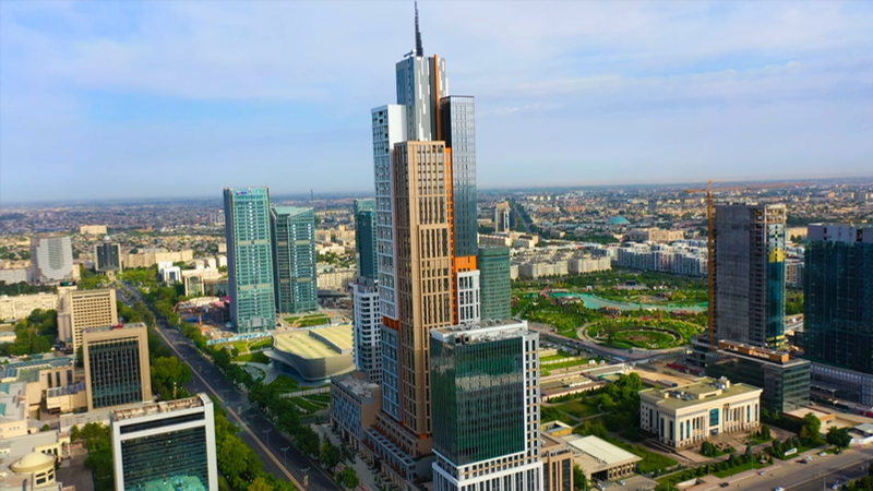 Tashkent skyline